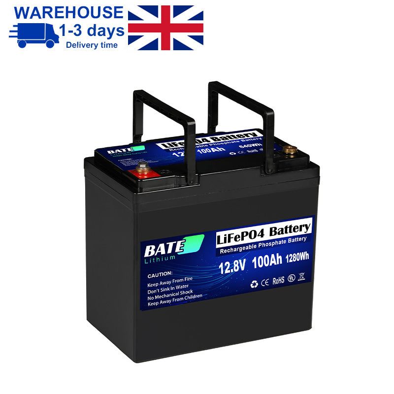 12.8V 100Ah Lifepo4 Batterie UK Warehouse