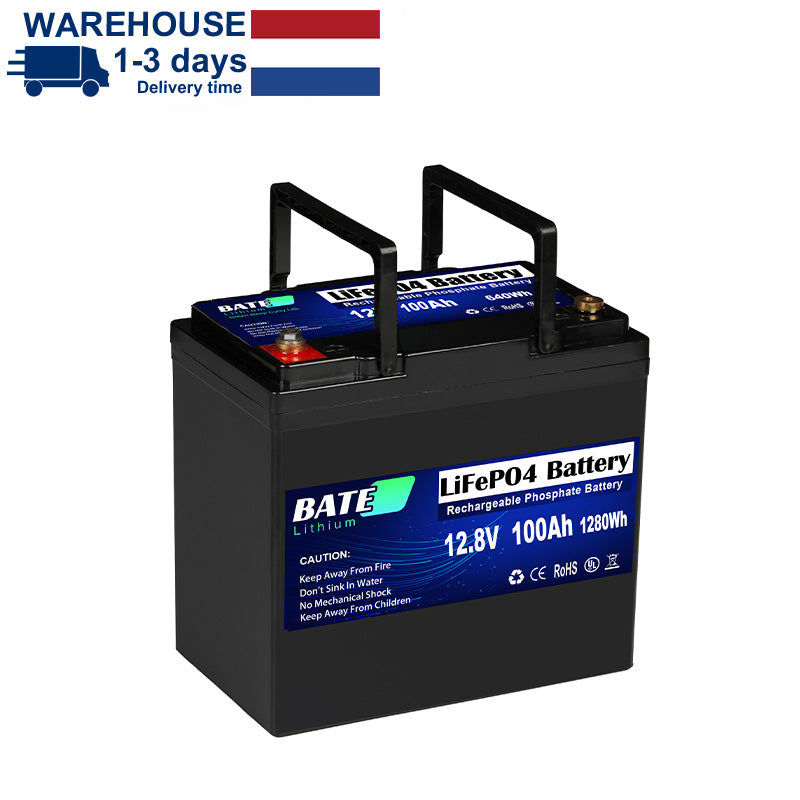 12.8V 100Ah Lifepo4 Batterie NL Warehouse