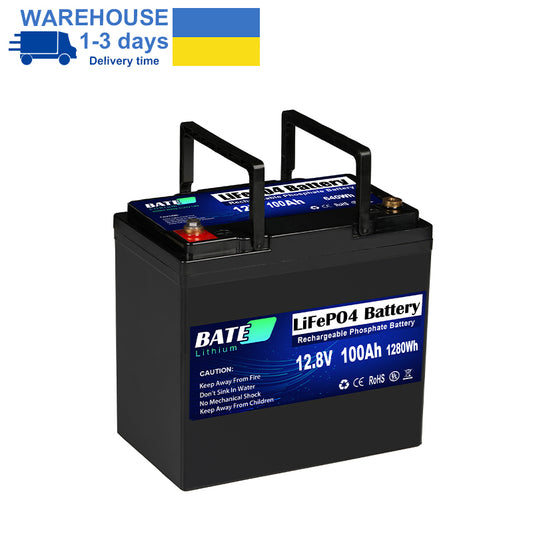 BATE-A 12.8 100Ah lifepo4 Batterie