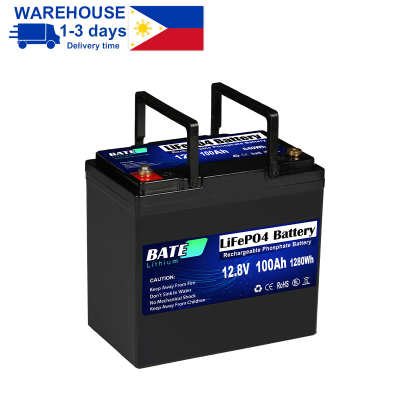 12V 100Ah Lifepo4 Lithium Battery PH Warehouse