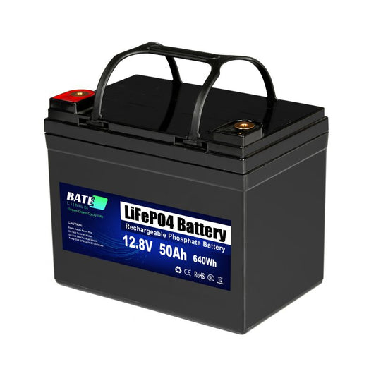 BATE-A 12,8 V 50 Ah Lifepo4-Batterie