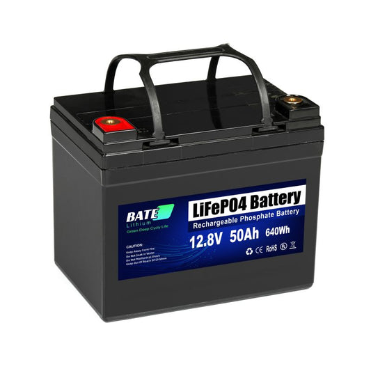 BATE-A 12,8 V 50 Ah Lifepo4-Batterie