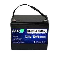 BATE-B 12.8V 100Ah lifepo4 battery