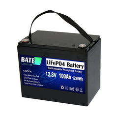 BATE-B 12,8 V 100 Ah Lifepo4-Batterie 