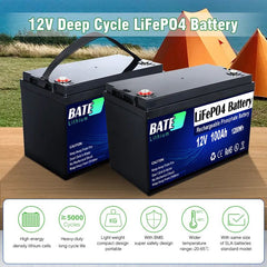 BATE-B 12,8 V 100 Ah Lifepo4-Batterie 