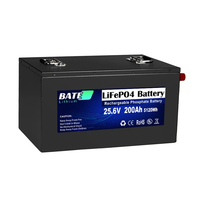 25.6V 200Ah lifepo4 battery