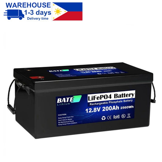 BATE-A 12,8 V 200 Ah Lifepo4-Batterie