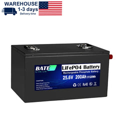 25.6V 200Ah Lifepo4 Battery US Warehouse