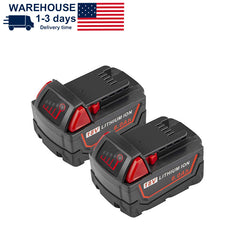 18V 6Ah Replace Battery For Milwaukee US Warehouse