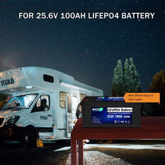 25.6V 100Ah lifepo4 battery