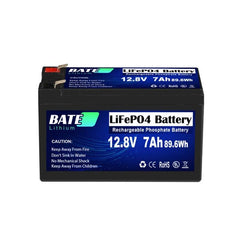 BATE-A 12.8V 7Ah lifepo4 battery