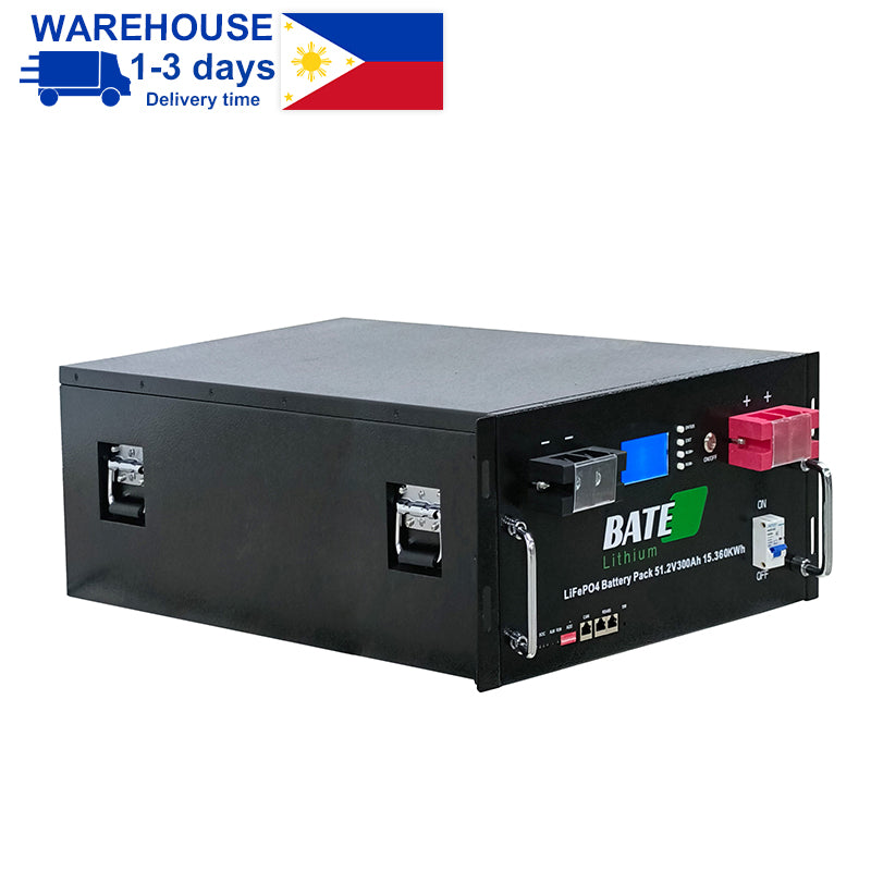 BATE-A 51,2 V 300 Ah Lifepo4-Batterie