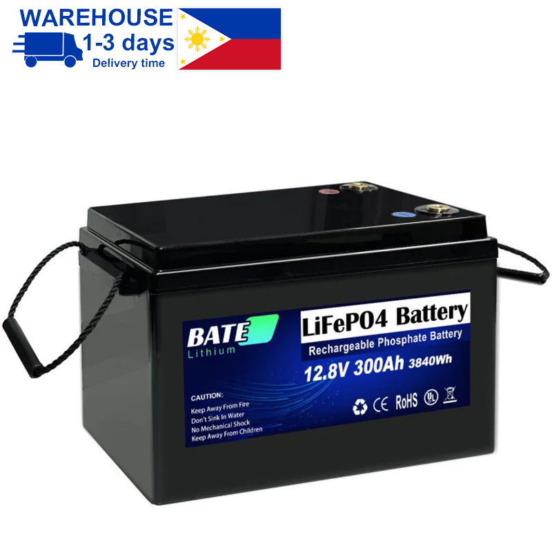 BATE-A 12,8 V 300 Ah Lifepo4-Batterie