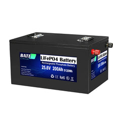 25.6V 200Ah lifepo4 battery