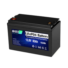 BATE-A 12.8V 80Ah lifepo4 battery