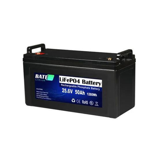 BATE-A 25.6V50Ah lifepo4 battery