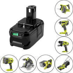 18V 6Ah Battery Lithium-Ion for RYOBI US Warehouse