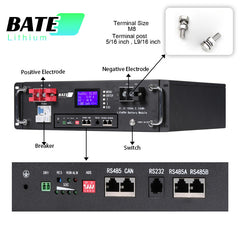 BATE-A 12.8 100Ah lifepo4 Batterie