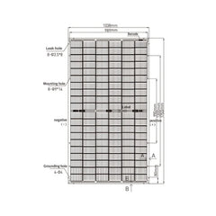 400W solar panel