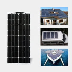 100W solar panel