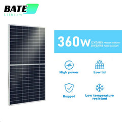 360W solar panel