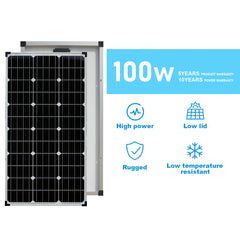 18V 100Ah Solarpanels