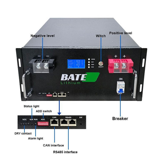 Pin BATE-A 48V 280Ah lifepo4